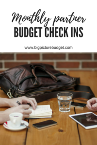 Most relationships have it- one person who’s a budgeter or saver and the other who just isn’t. Here's how to have a monthly budget meeting with your partner.