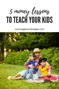 How you handle money and what you say (or don’t say) about it will make a difference to your kids. Teach them these 5 money lessons to create financial success.