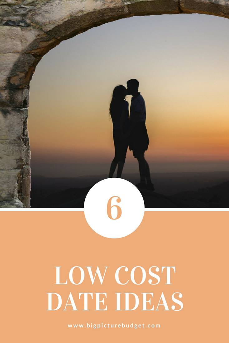 Looking for some budget date ideas?  Just because you're on a budget doesn't mean you can't have a date night.  These 6 low cost date night ideas are fun and won't ruin the budget.